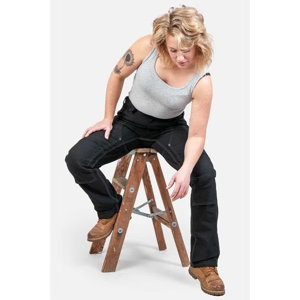 Britt Utility - No Fade Black Canvas 0x28, Dovetail Workwear, Mfr#: DWF20P2C-001-0x28